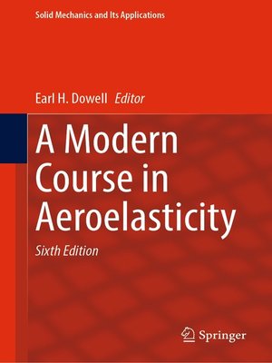 cover image of A Modern Course in Aeroelasticity